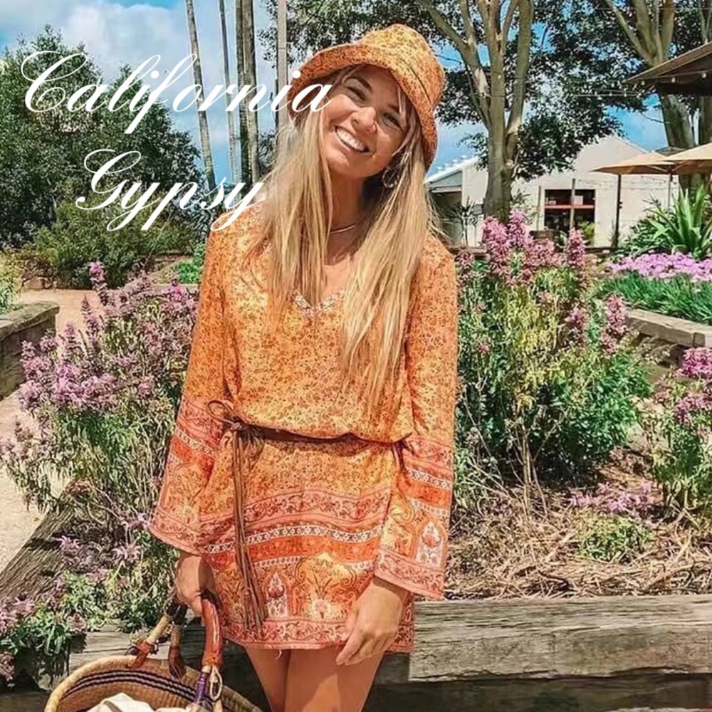 Floral Mini Dress - Picture 5 of 13